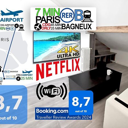 Bagneux Paris Confort Netflix Rer B Экстерьер фото